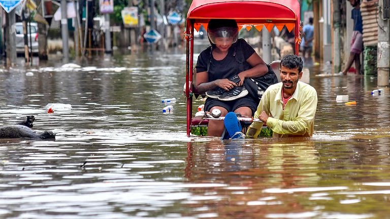 havay rain in east india