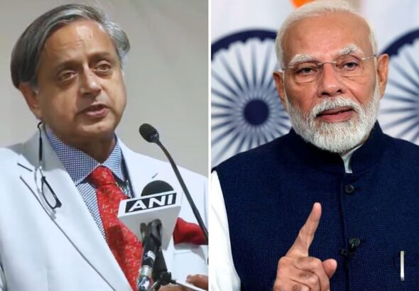 shashi tharoor pm modi