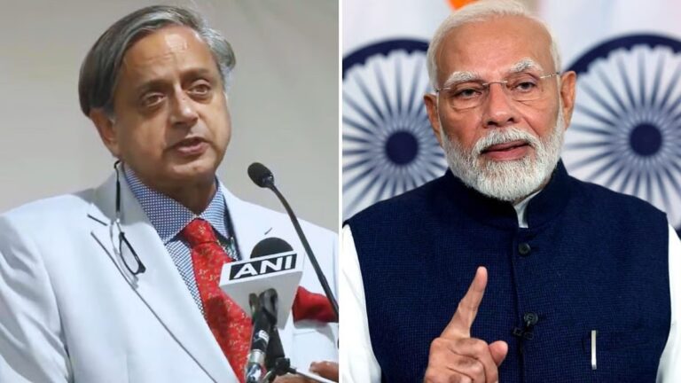 shashi tharoor pm modi