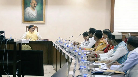 bjp mla meeting in cm house