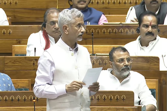 s jaishankar in parliament on opration sindoor