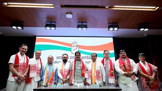 bjp mla join congress agp