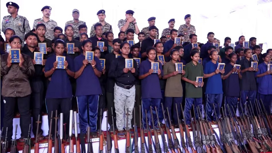 210 naxal surrenders in buster