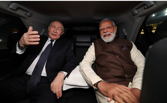 putin modi meet delhi