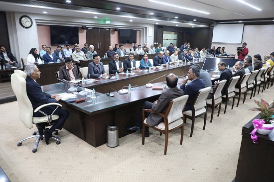 cm anurag jain meeting all ps dgp