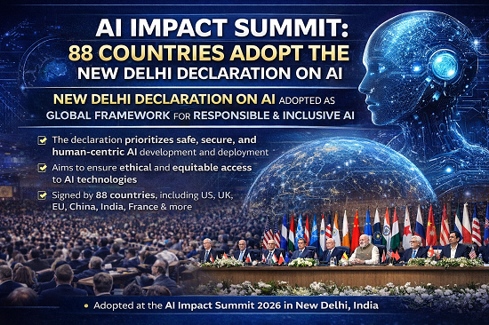 AI Summit 2026 new delhi Decration