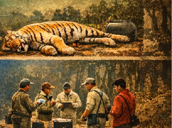 tiger death in mp shahdol