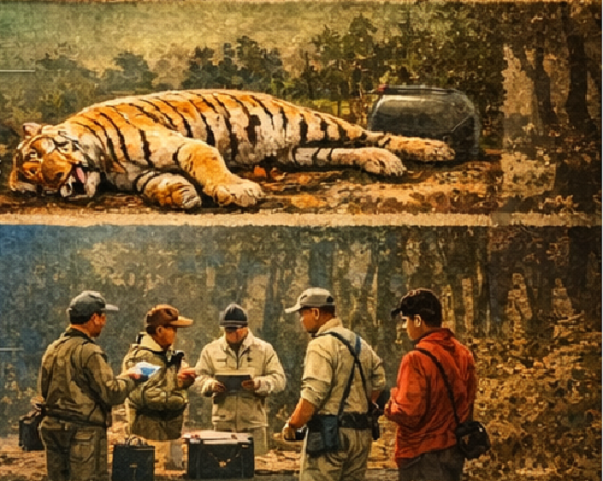 tiger death in mp shahdol