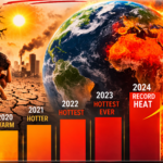 earth heating globle warming