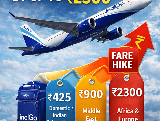 indigo flight fare increase1