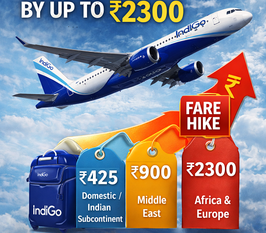 indigo flight fare increase1