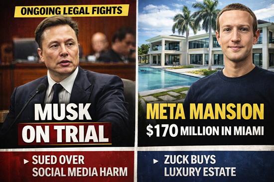 musk against case in court tension meta