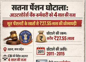 pension scam satna cbi 27 lach