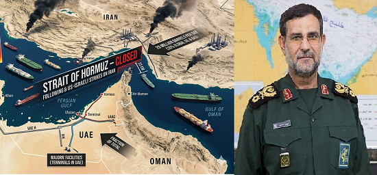 strate of hormuz commonder die