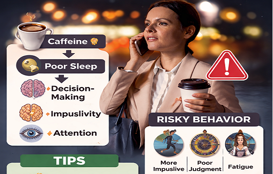 Coffe drink at night at risky1