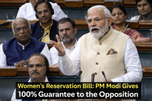 pm modi nari shakti vandan bill in loksabha