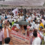 teacher protest in bhopal