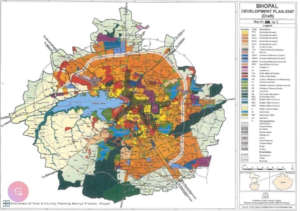 Bhopal Msater plan 2047 draft