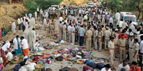 gwalior accident sheetla mata mandir