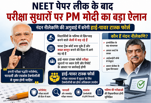 neet paper leak fullproof speak pm modi