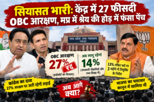 obc reservation in mp politics