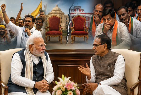 pm modi meet shivraj datia election