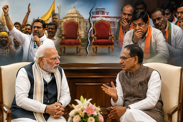pm modi meet shivraj datia election